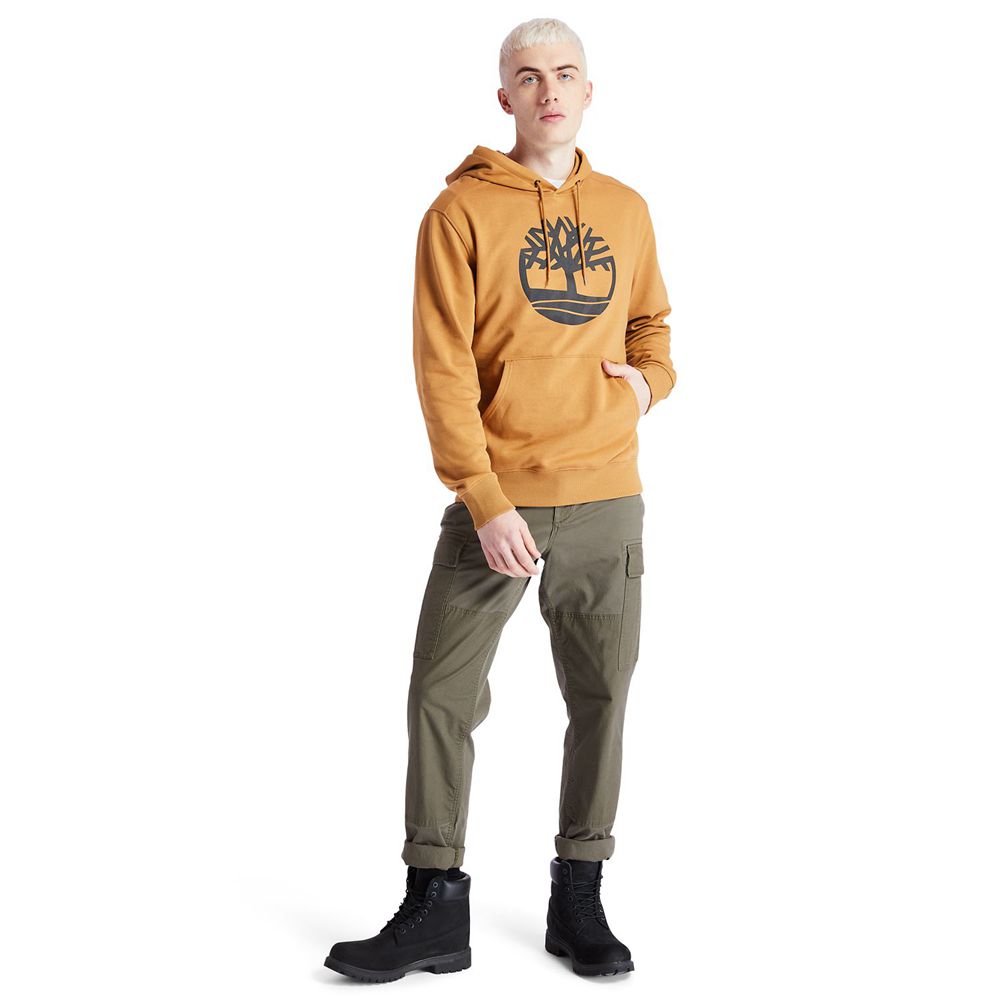 Pantaloni Timberland Barbati Masline Verzi - Profile Lake Relaxed-Fit Cargo - Romania - HQBKAV198